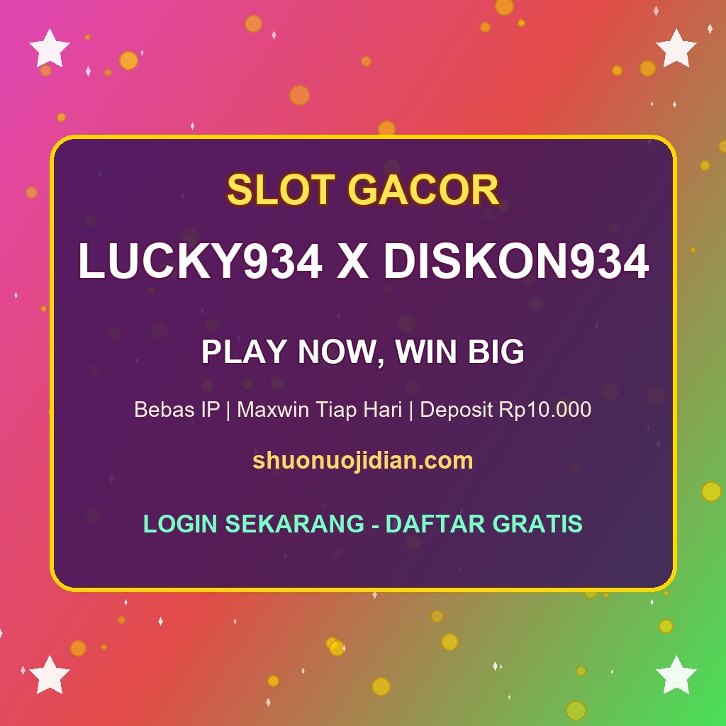 LUCKY934 X DISKON934 modal berjangka